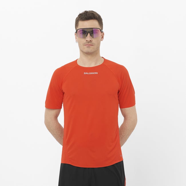 T-paita Salomon S/Lab Speed T-Shirt Punainen | LC2693500