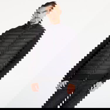 Puffer takki Tommy Hilfiger Jacket Mix Media Ess Rwb Stand Collar Musta | MW0MW41329 BDS, 0