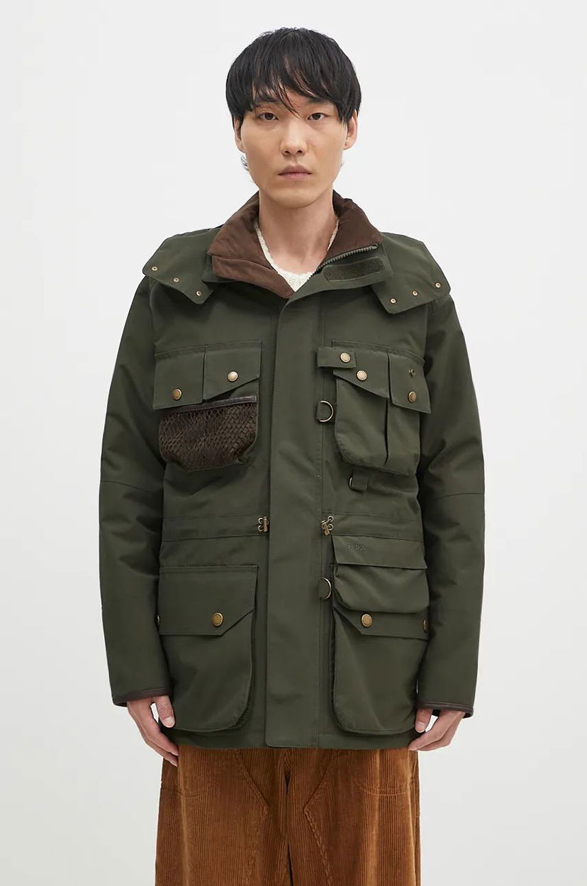 Sadetakki Barbour Raincoat Dryfly Vihreä | MWB1117