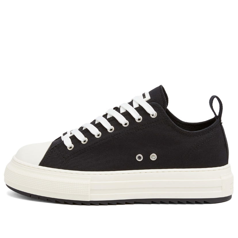 Tennarit ja kengät DSQUARED2 Canvas Sneaker Musta | SNM0346-00300001-2124