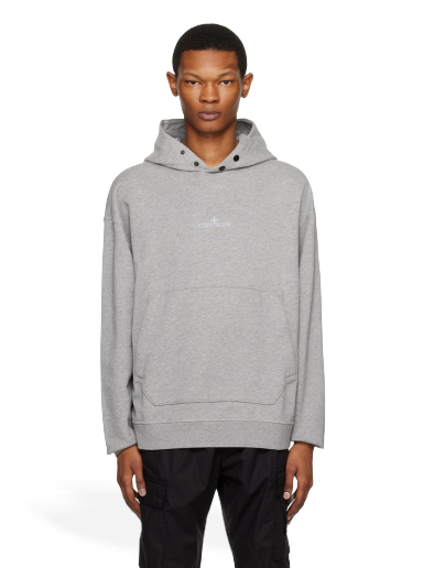 Huppari Stone Island Embroidered Harmaa | 781562251