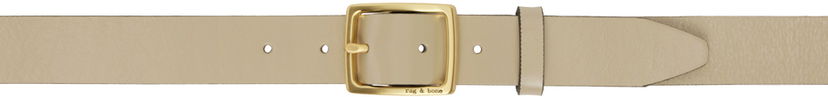 Vyöt rag & bone Rag & Bone Boyfriend Leather Belt Beige | WJW24S1002OE02
