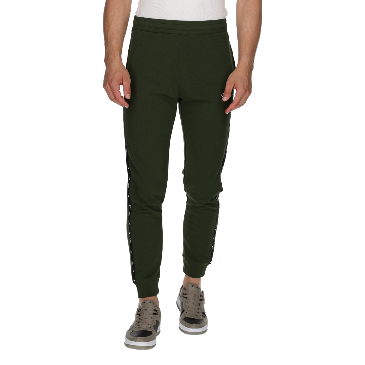 Verryttelyhousut Champion COLOR BLOCK Joggers Vihreä | 219955-GS543, 0