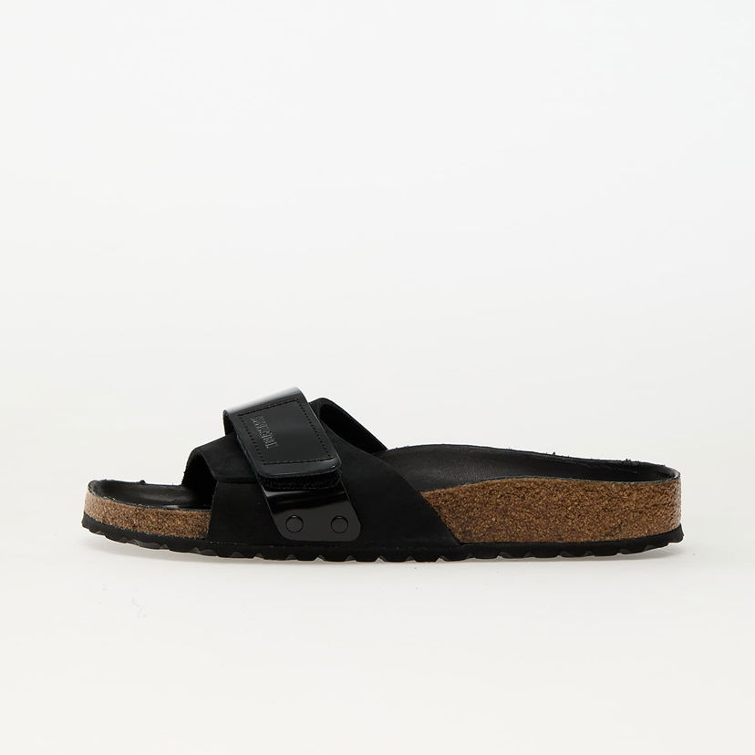 Tennarit ja kengät Birkenstock Birkenstock Oita Nubuk Leather Slides 36 Musta | 1029313