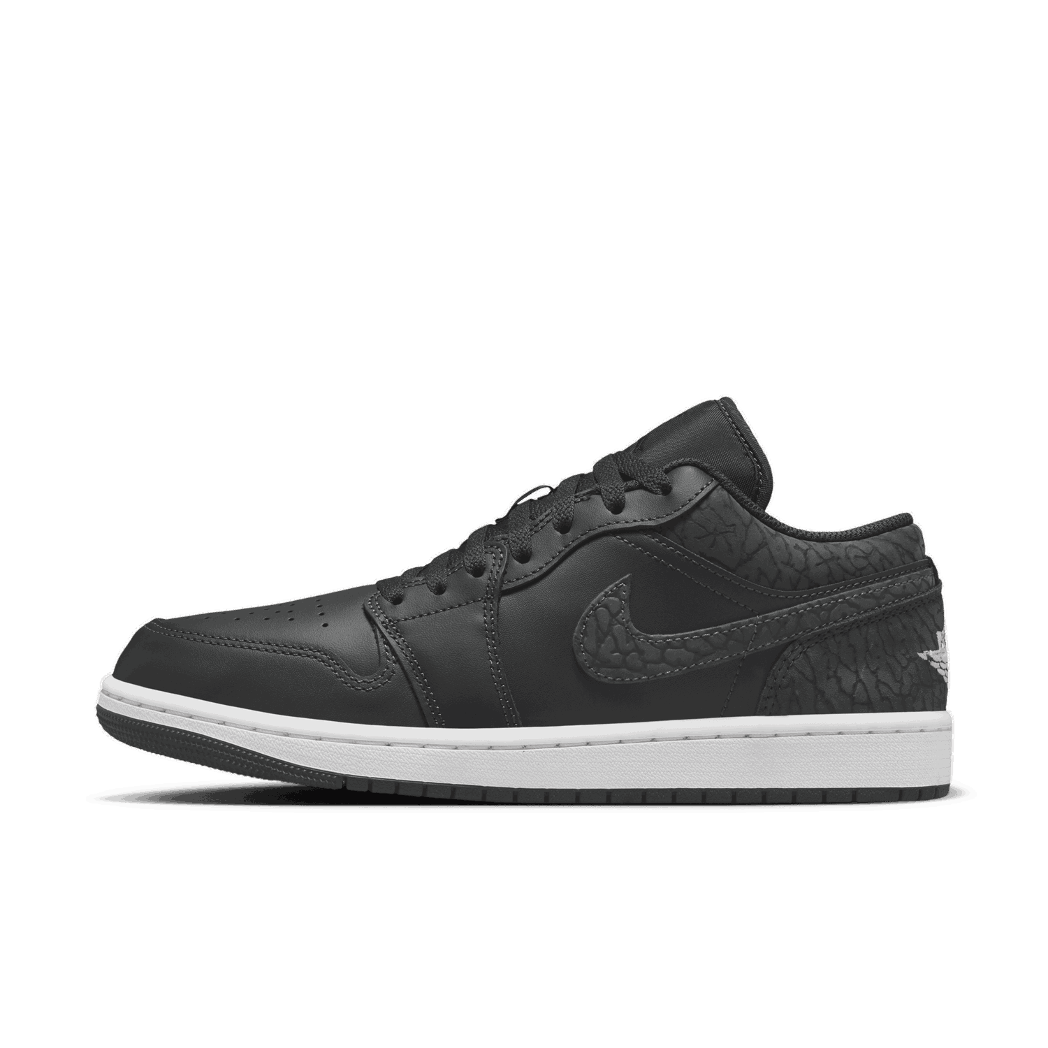 Tennarit ja kengät Jordan Air Jordan 1 Low "Black Elephant" Musta | FB9907-001, 1