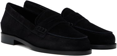Kengänhoito Aeyde Aeyde Oscar Suede Loafers Musta | A11-FL-VRNR15FL50-FW24-800-022, 3