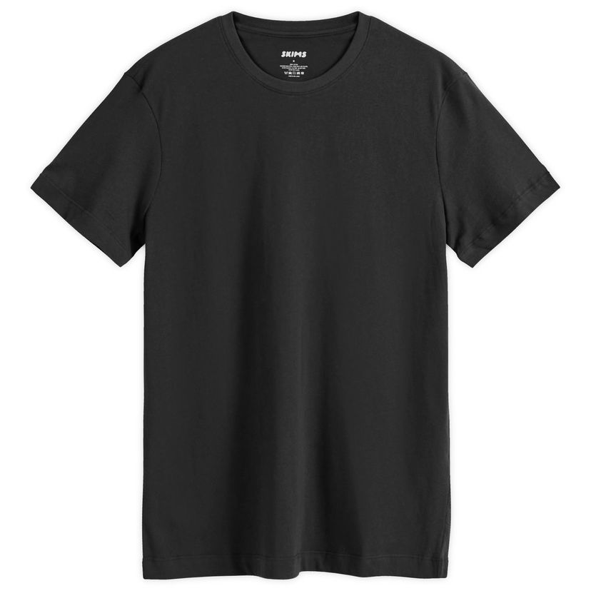T-paita SKIMS Classic Cotton T-Shirt Musta | TP-TSH-5701M-ON