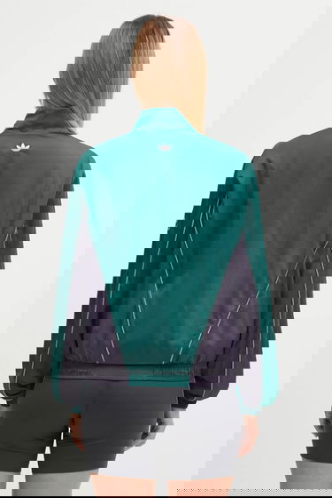 Tuulitakki adidas Originals Sporty & Rich Three-Stripe Full-Zip Windbreaker Monivärinen | KA7990, 4