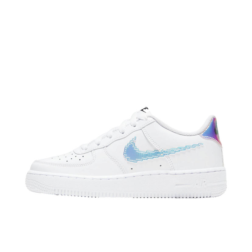Tennarit ja kengät Nike Air Force 1 LV8 GS "Digital Swoosh" Valkoinen | cw1577-100