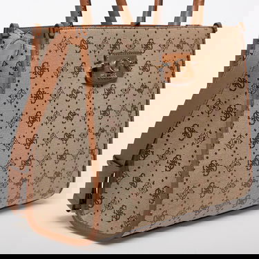 Kangaskassi GUESS Neda 2 Comp Signature Logo Tote Monivärinen | HWJP9654220-LTL, 3