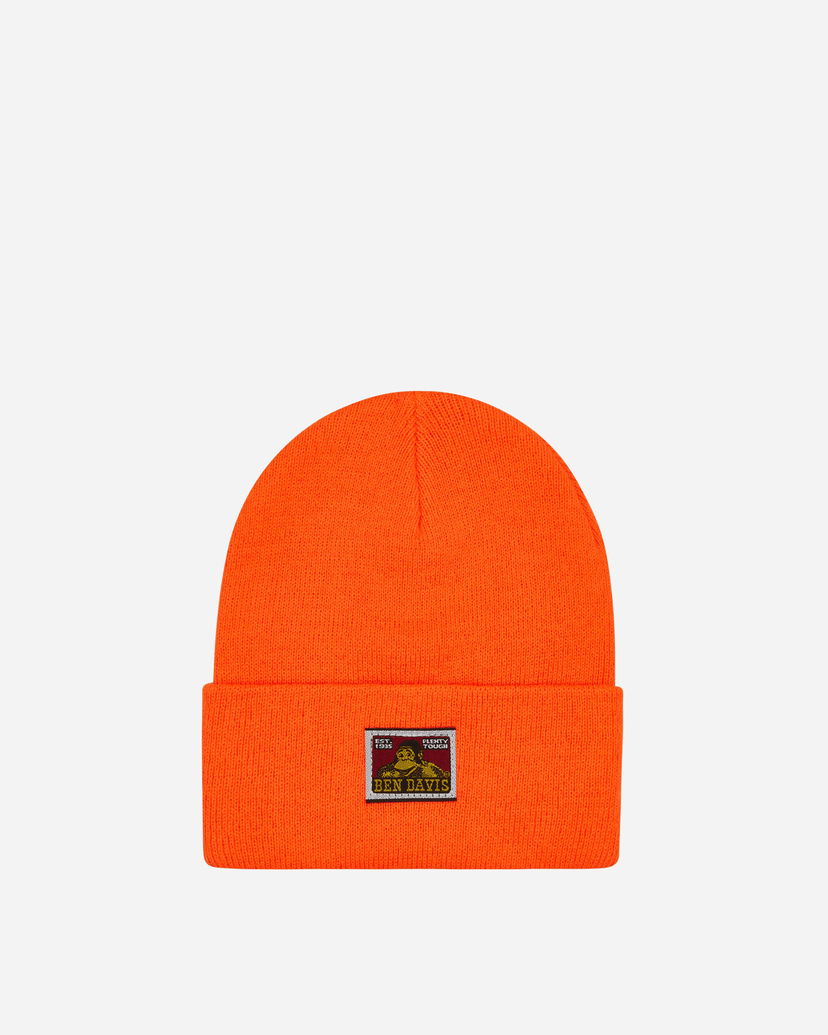 Pipo Ben Davis Orange Logo Beanie Oranssi | BEN9296 001