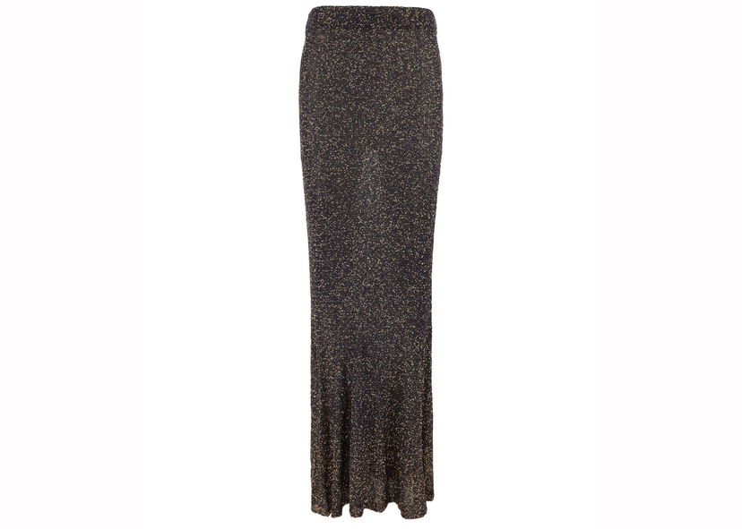 Hame Balenciaga Mermaid Skirt Brown/Gold Musta | 772050T71962134