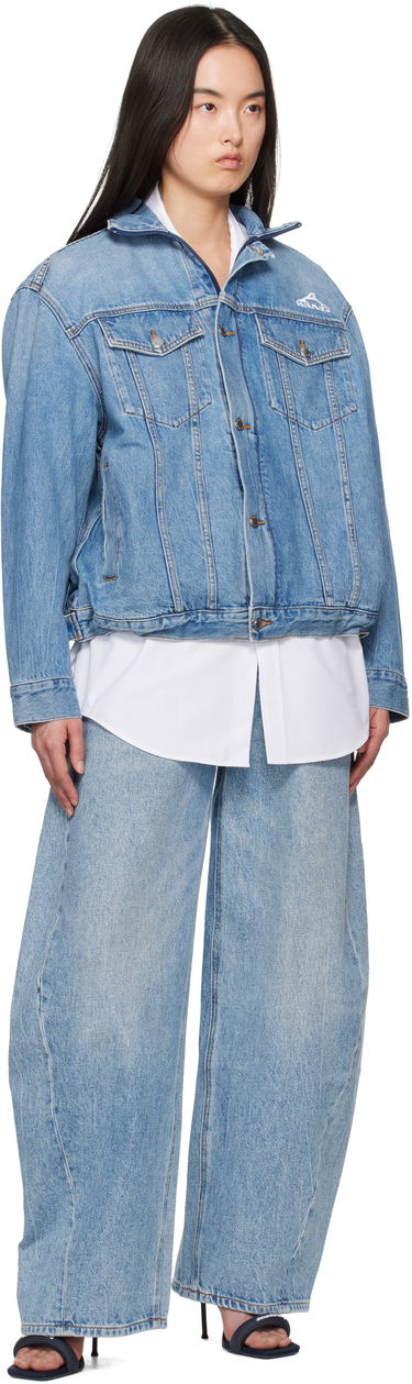 Takki Alexander Wang Alexander Wang Regen Lightweight Denim Jacket Sininen | 4DC2252662, 3