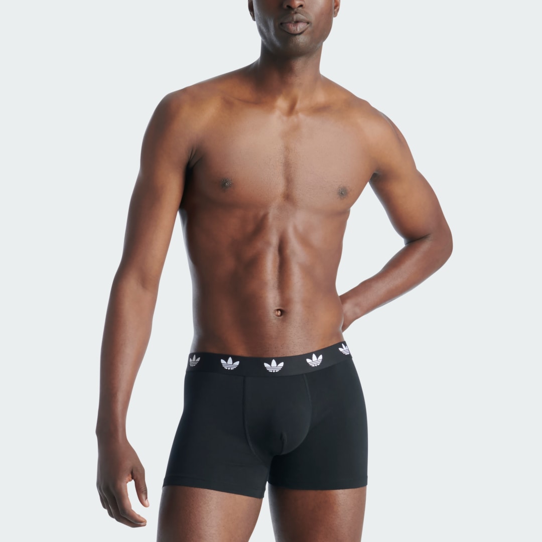 Nyrkkeilijät adidas Performance Comfort Flex Cotton Trunk (3-Pack) Musta | JL3378, 0
