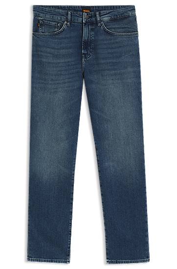 Jeans BOSS Maine Regular Fit Comfort Stretch Jeans Sininen | 50501843