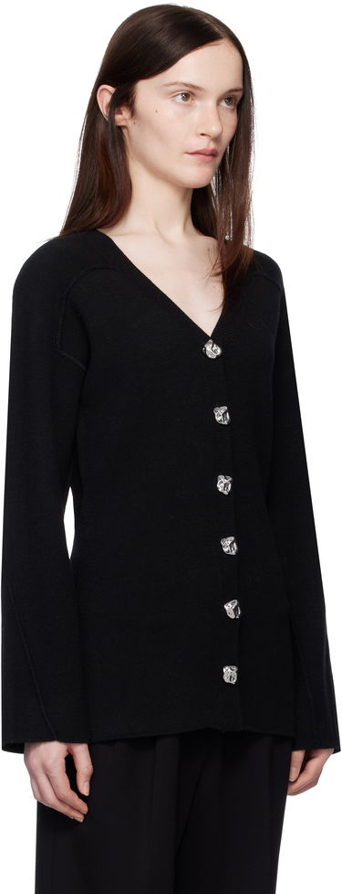 Villapaita rag & bone rag & bone Bridget V-Neck Cardigan Musta | WAS24H012MM12, 1