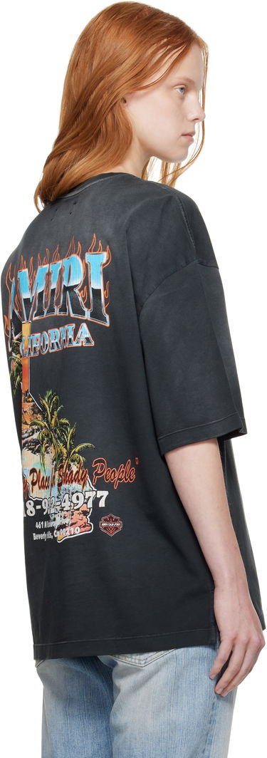 T-paita AMIRI AMIRI 'AMIRI' Sunny Place Oversized T-Shirt Musta | AWJYTE1069, 2