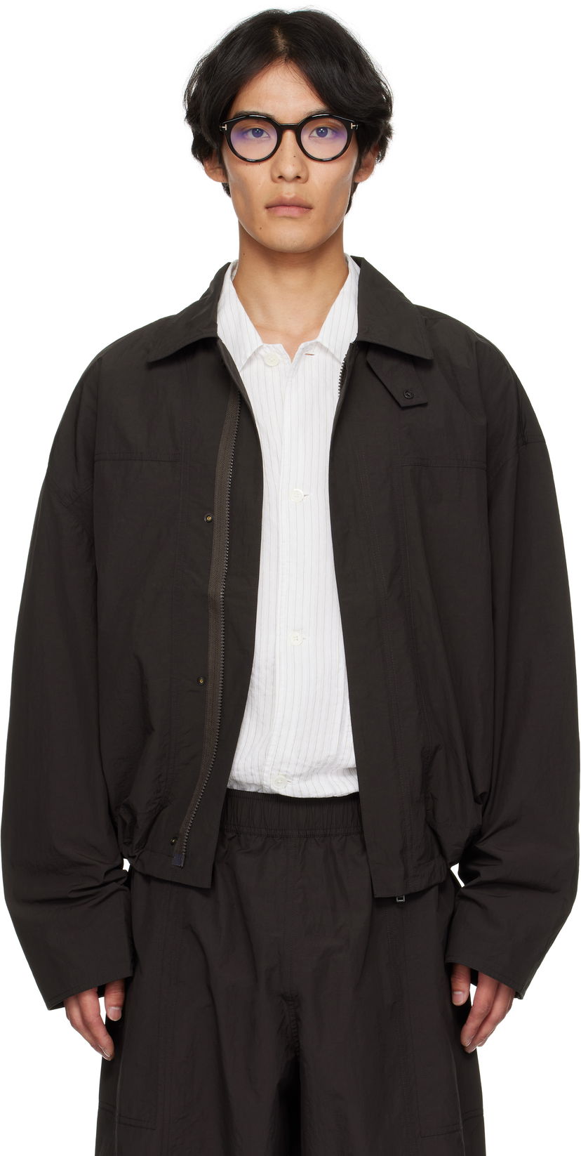 Takki Studio Nicholson Studio Nicholson Damus Jacket Musta | DAMUS SNM - 1362