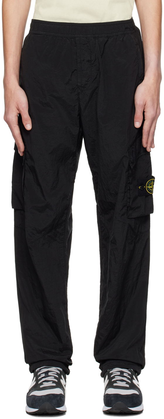Vaatteet Stone Island Loose-Fit Cargo Pants Musta | 791531019
