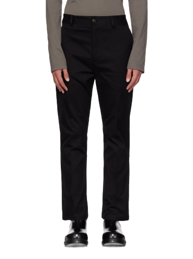 Housut Acne Studios Regular Fit Trousers Musta | BK0509-