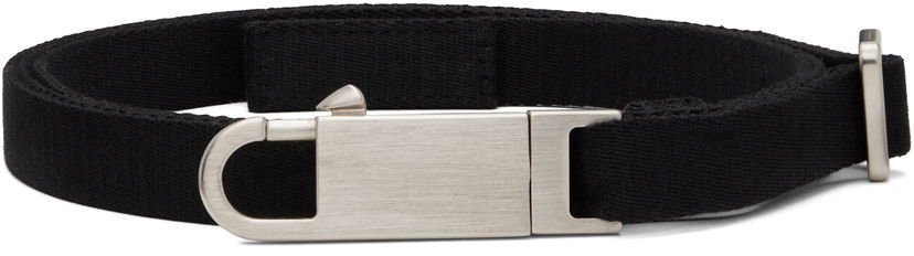 Vyöt Rick Owens Rick Owens Concordians Disco Belt Musta | RA02E0785 WEB