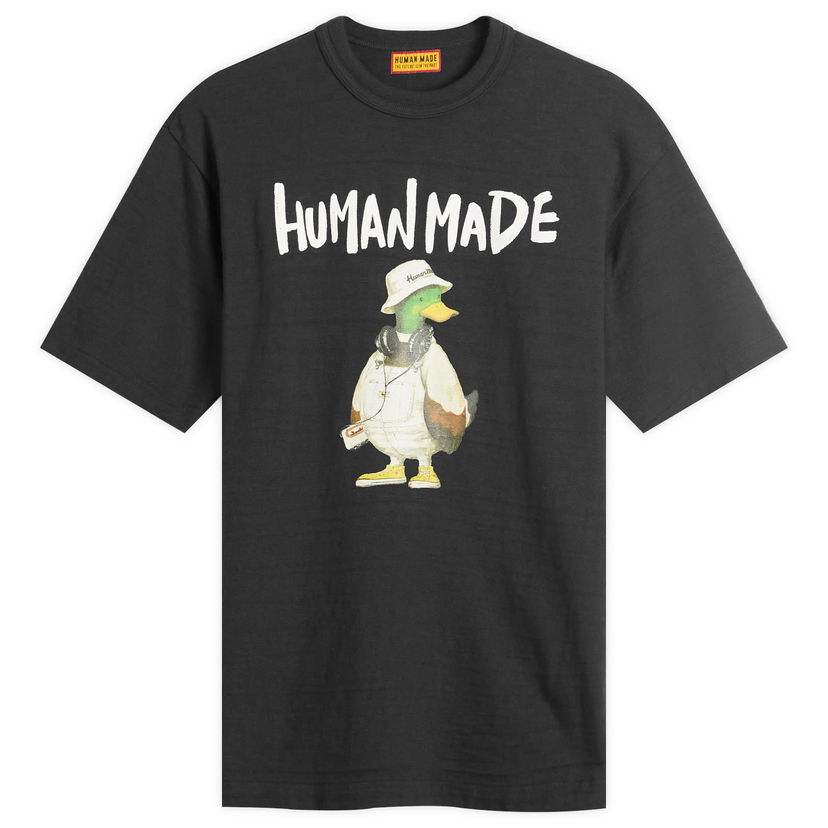 T-paita Human Made Duck Graphic Tee, Size Large Musta | HM29TE014-BLK