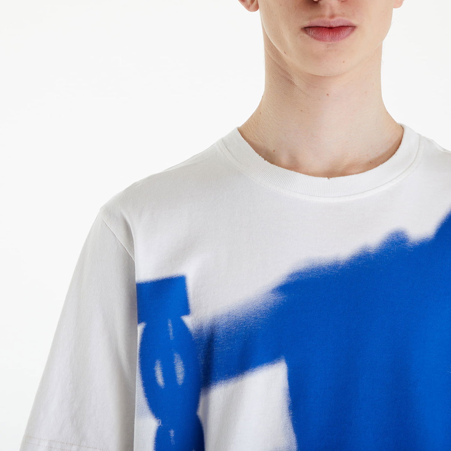 T-paita Diesel T-Just-N13 T-Shirt Off White Sininen | A12705_0JNAY Off White, 1