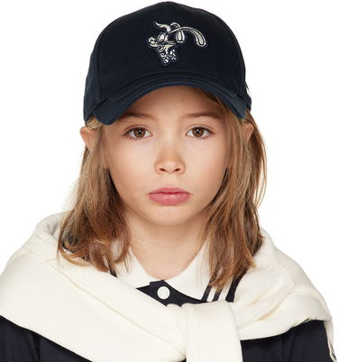 Korkki Moncler Moncler Enfant Embroidered Baseball Cap Tummansininen | 954 3B00012 0U082, 0