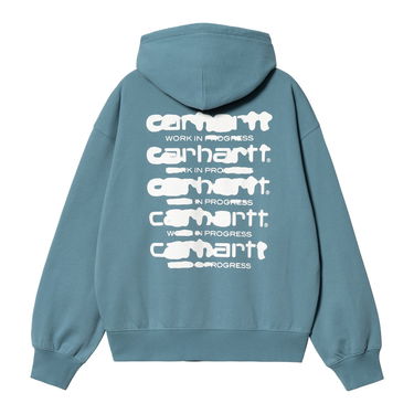Huppari Carhartt WIP Ink Bleed Hoodie Turkoosi | I032926_20E_06, 1