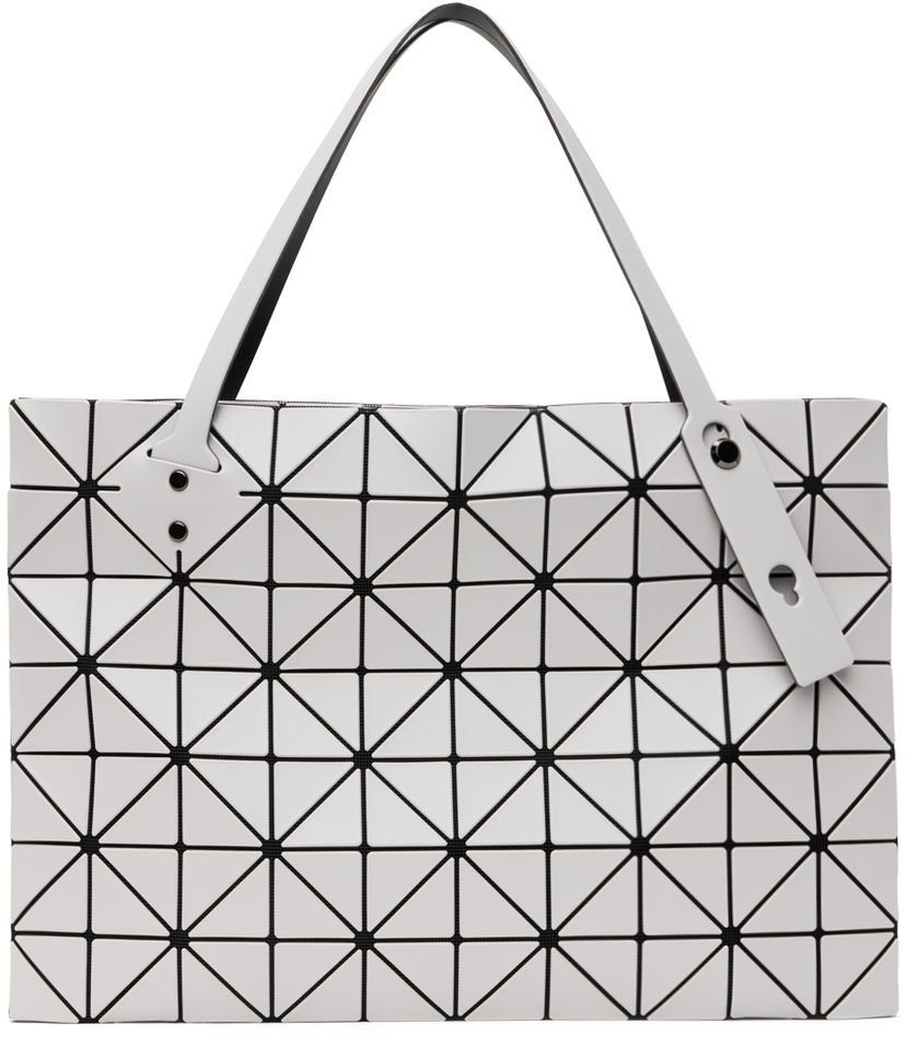 Kangaskassi BAO BAO ISSEY MIYAKE Geometric Pattern Tote Bag Harmaa | BB48AG401