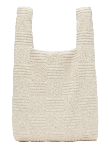 Kangaskassi Bottega Veneta Jacquard Tote Bag Harmaa | 692168 V1SW0