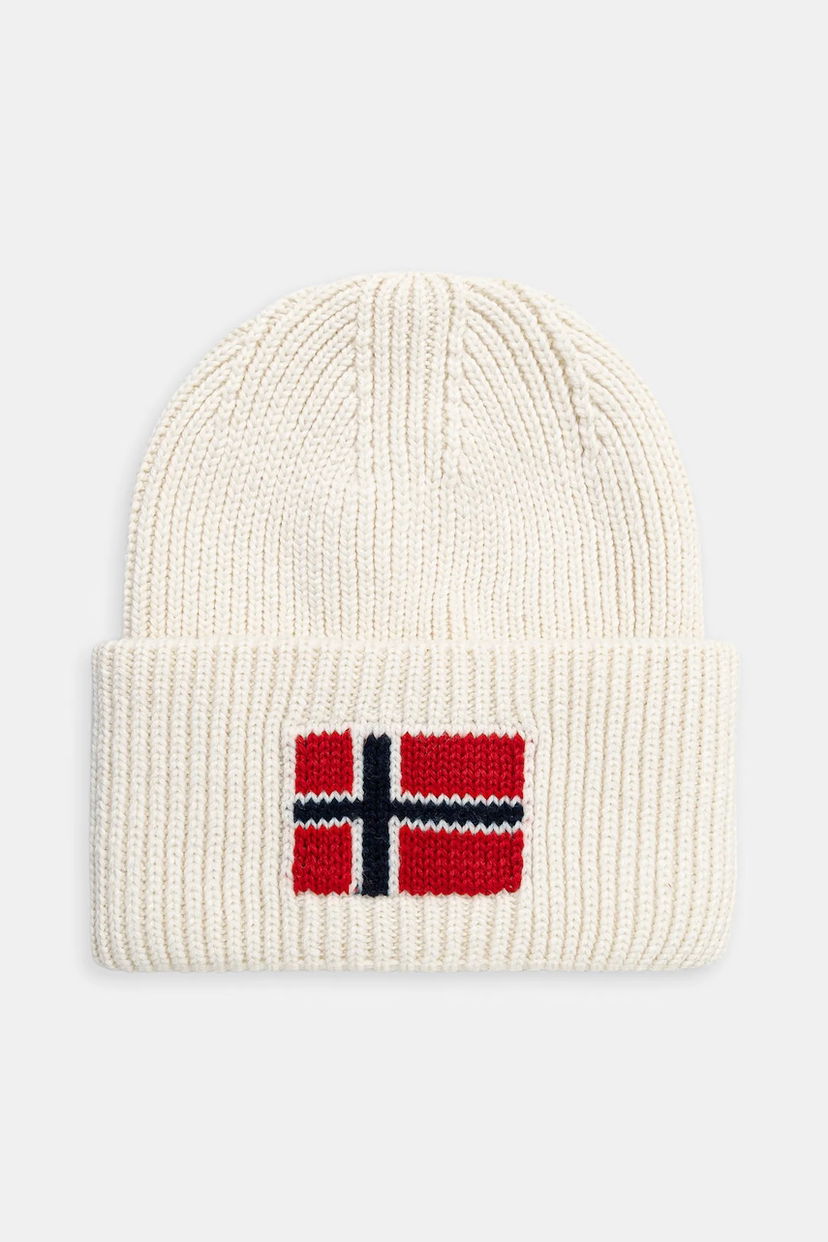 Pipo Napapijri Napapijri F-Evei Beanie Valkoinen | NP0A893PN1J1