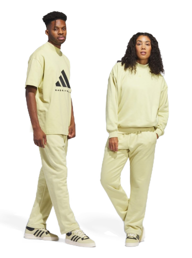 Housut ja farkut adidas Performance Sueded Pants Beige | IN7709