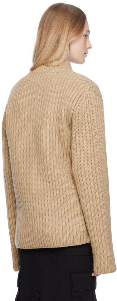 Villapaita We11done We11done Duffle Knit Cardigan Beige | WD-KC3-23-655-U-BG, 2