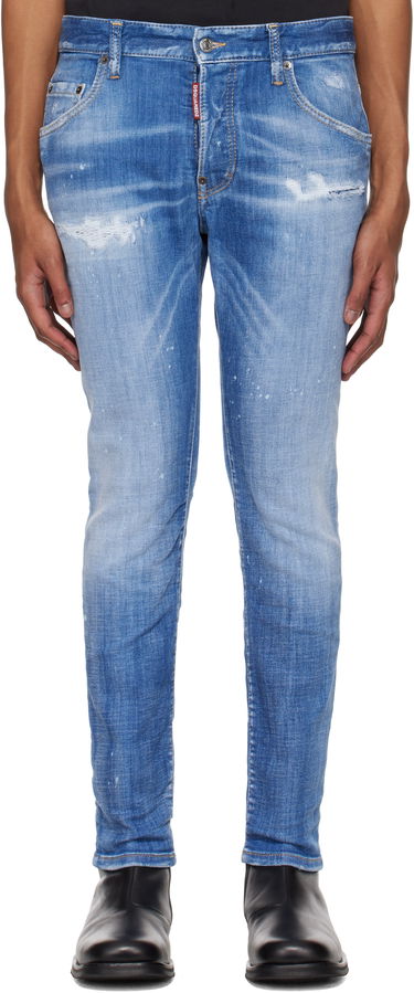 Jeans DSQUARED2 Dsquared2 Skater Jeans Sininen | S74LB1675_S30872, 0