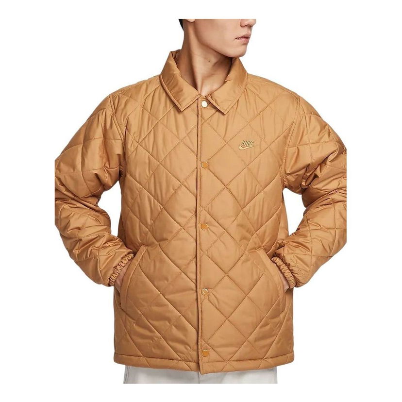 Puffer takki Nike Therma-FIT Insulated Quilted Jacket Ruskea | FZ0635-224