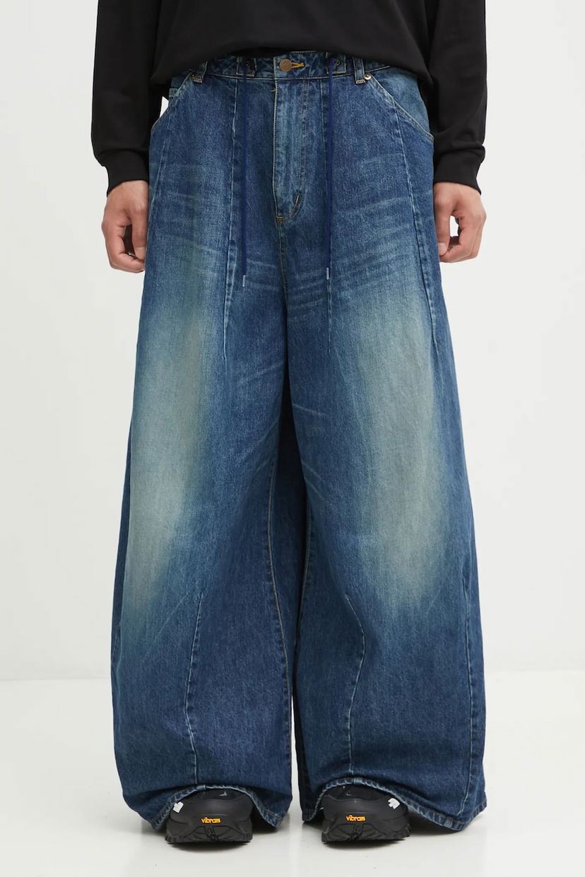 Jeans Needles Needles H.D. Buggy Jeans Sininen | RW233