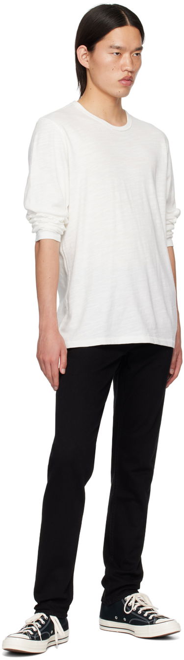 Jeans rag & bone Rag & Bone Fit 2 Jeans Musta | MED22S1223L5BK, 3