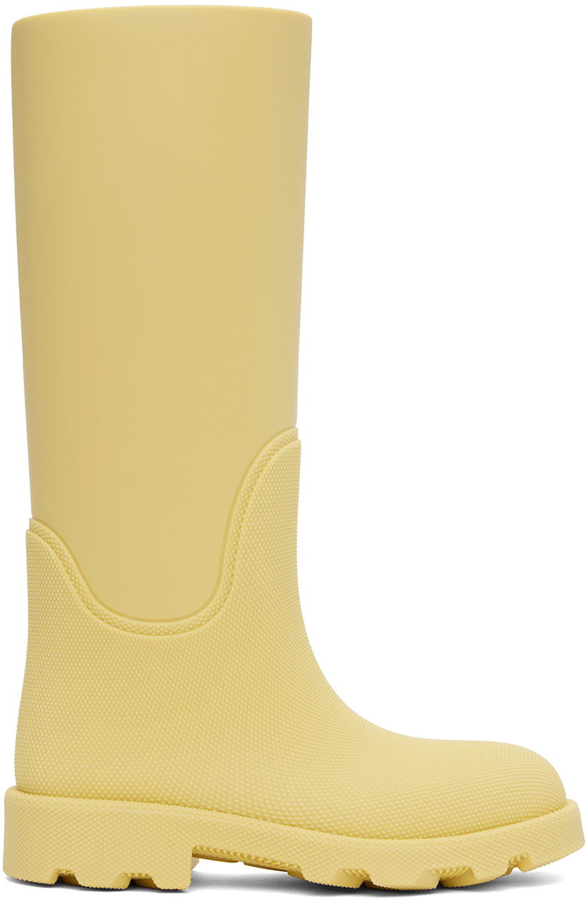 Tennarit ja kengät Burberry Rubber Marsh High Boots "Yellow" Keltainen | 8081791