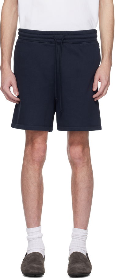 Shortsit SKIMS SKIMS Fleece Lounge Relaxed Shorts Tummansininen | BO-SHO-5340M-NAVY, 0