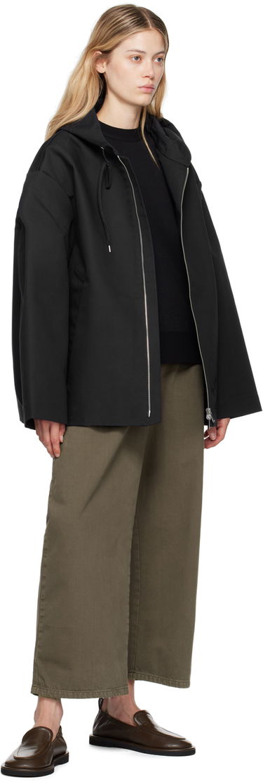 Huppari Studio Nicholson Studio Nicholson Raine Hooded Zip-Up Jacket Musta | RAINE SNM - 1190, 3