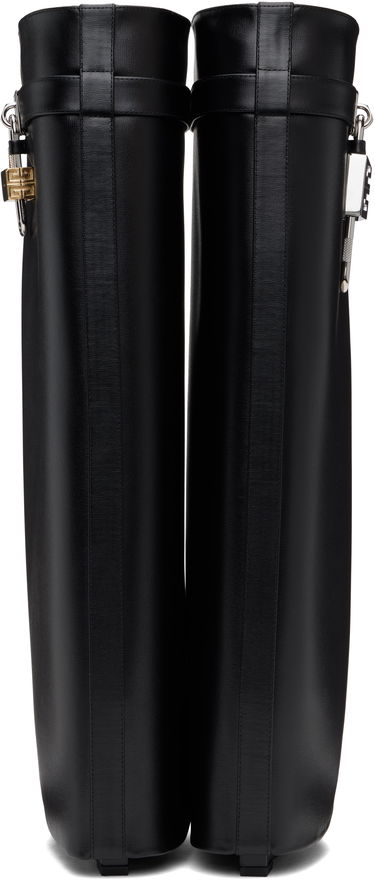 Vaatteet Givenchy Givenchy Shark Lock Tall Boots Musta | BE702XE1NG001, 1