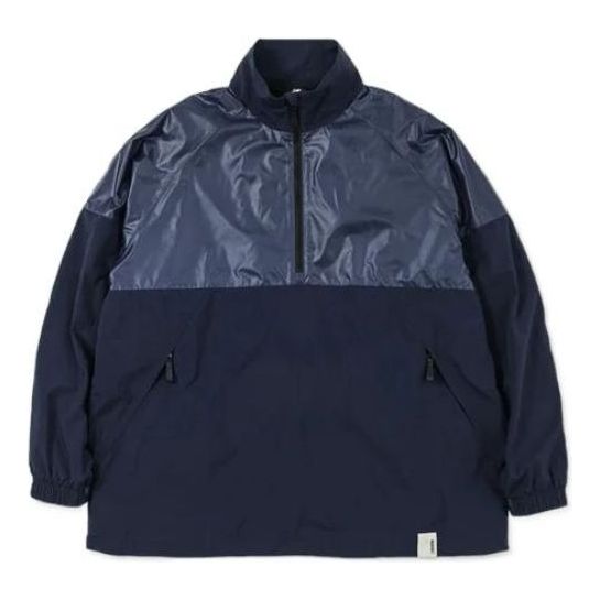 Tuulitakki New Balance N.Hoolywood x Invincible Pullover Jacket Tummansininen | AMJ22345-PCT