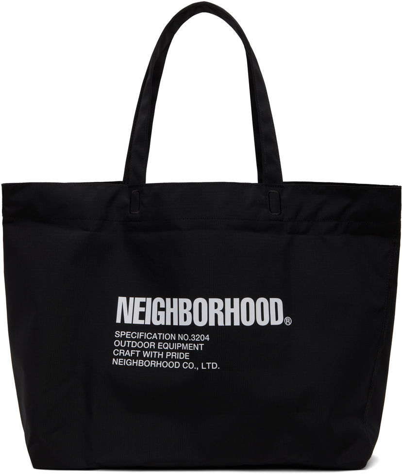 Kangaskassi Neighborhood Helinox Edition Tote Bag Musta | 251HXHXN-CG01