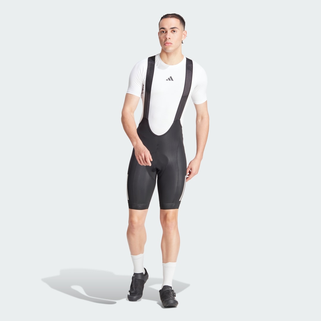 Shortsit adidas Performance Essentials 3-Stripes Padded Cycling Bib Musta | IP2676, 1