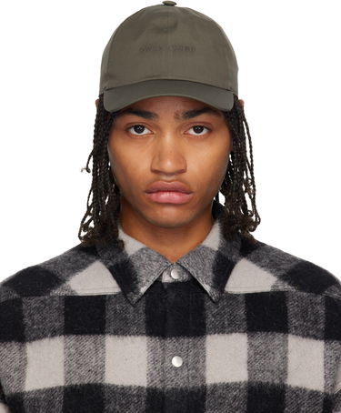 Korkki Rick Owens Concordians Owenscorp Embroidered Cap Vihreä | RA02E0700 TEEM7, 0