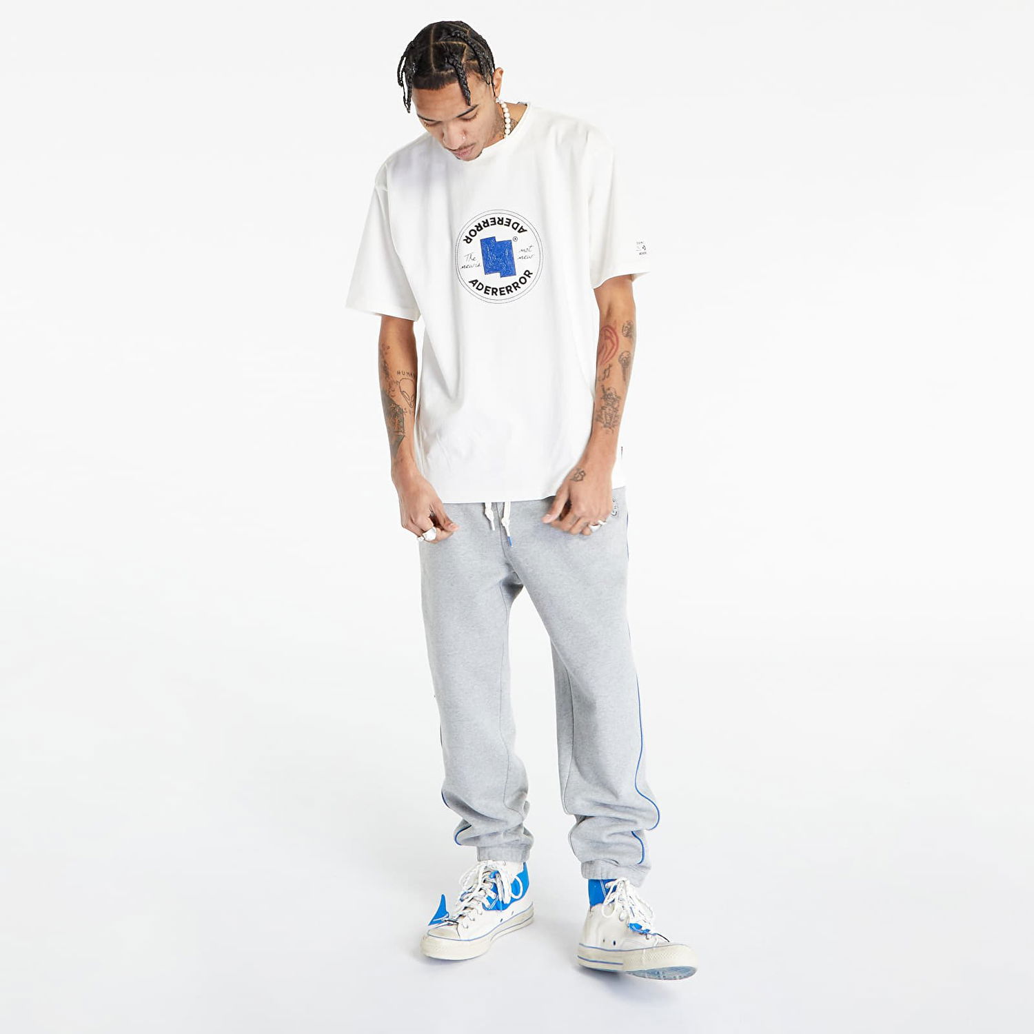 Verryttelyhousut Converse ADER ERROR x SHAPES Pant Harmaa | 10025394-A01, 1