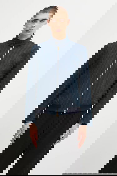 Bomber-takki Paul Smith Paul Smith Houndstooth Bomber Jacket Sininen | M1R.603Z.T02808, 0