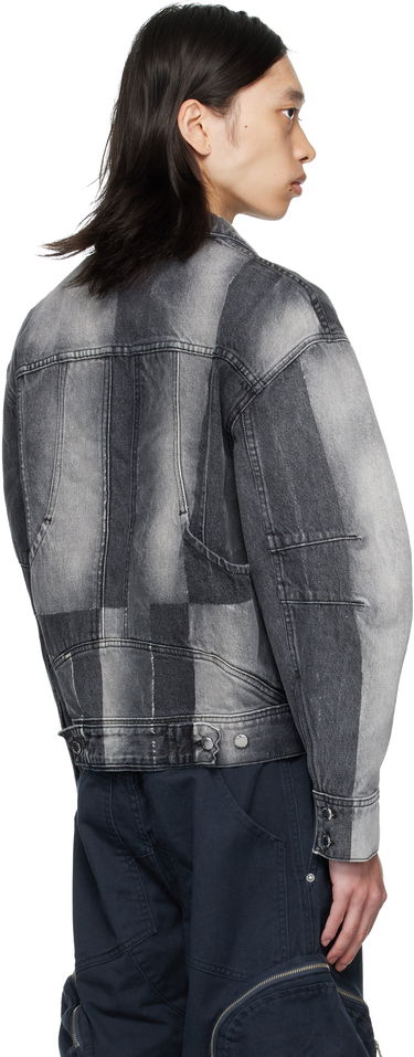 Takki Eckhaus Latta Eckhaus Latta 'El Jacket Redux' Denim Jacket Harmaa | 1224-EL-PF25-SF, 2