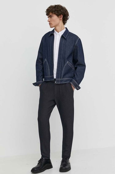 Paita Samsoe Samsoe Liam BA Shirt Sininen | M20200043, 1